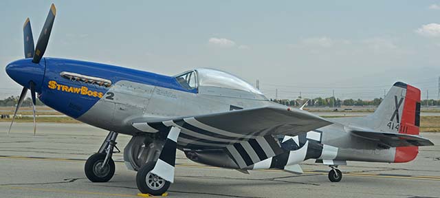 North American P-51D Mustang N5460V StrawBoss 2, April 29, 2016